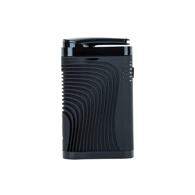 The Boundless CF is a portable vaporizer with hybrid convection/conduction heating system and five preset temperatures for efficient dry herb and wax vaporization in vivant online vaporizer store.