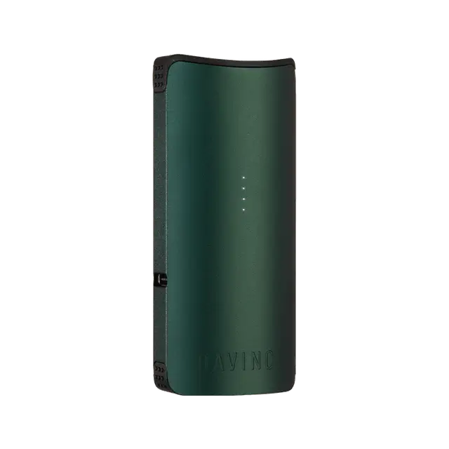 Experience the clean and flavorful vapor of the green DaVinci MIQRO vaporizer, featuring a zirconium ceramic vapor path and mouthpiece and precise temperature control, all in a pocket-friendly size in vivant vaporizer online store.