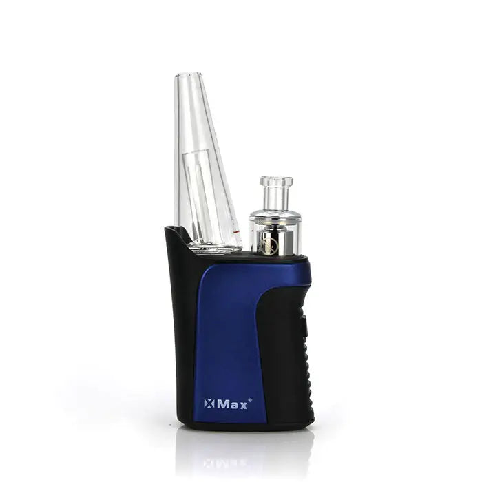 The X-MAX Qomo Micro E-Rig: a sleek and user-friendly device perfect for vaping enthusiasts. With a 1350mAh battery, it heats up in just 10 seconds in vivant online vaporizer shop.