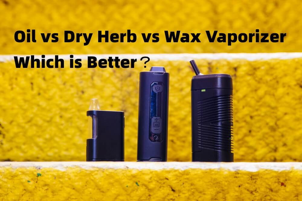 oil concentrate, dry herb and wax vaporizer which is better to choose from by VIVANT online shop.