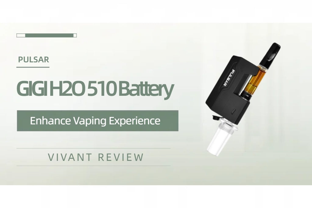 Experience Smooth Hits and Versatile Vaping: Pulsar GiGi H2O 510 Battery