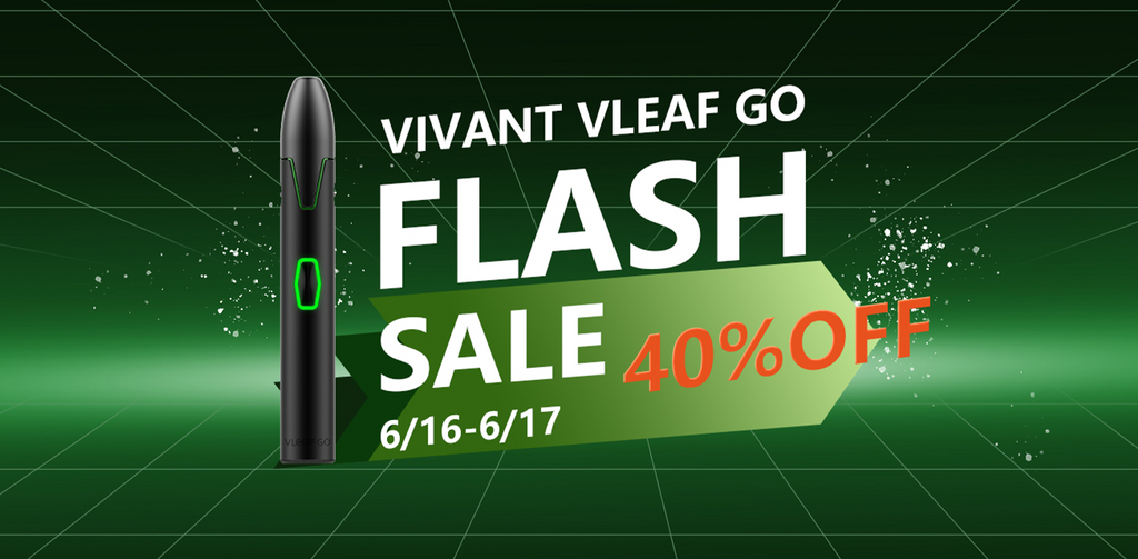 VIVANT get the 2022 best dry herb vape pen vleaf go with 40% off