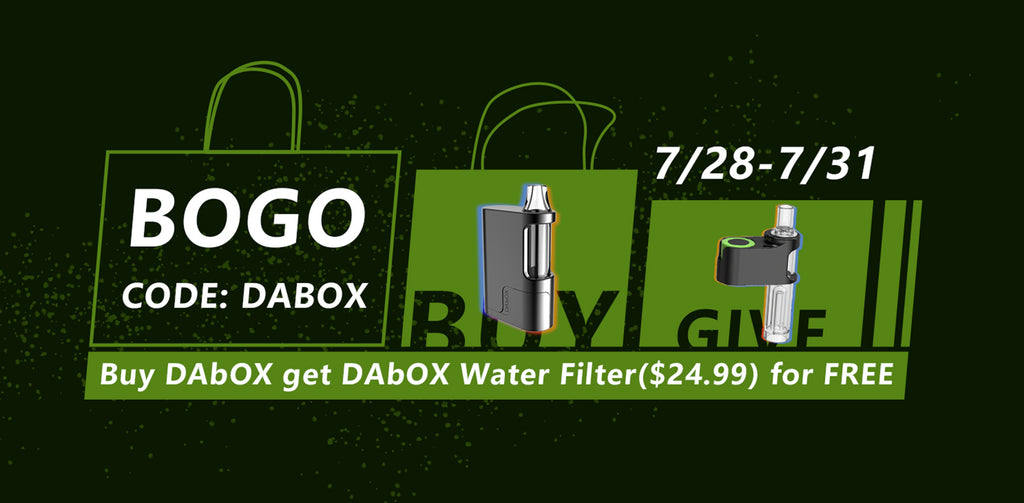 VIVANT buy one dabox get one 2022 best wax vaporizer dabox water filter for free 