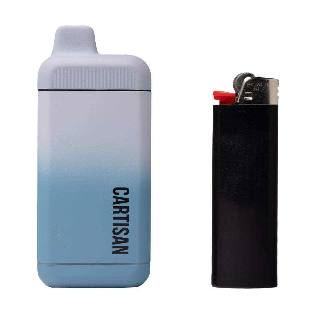 Sleek and portable Cartisan 510 vape battery for cartridges