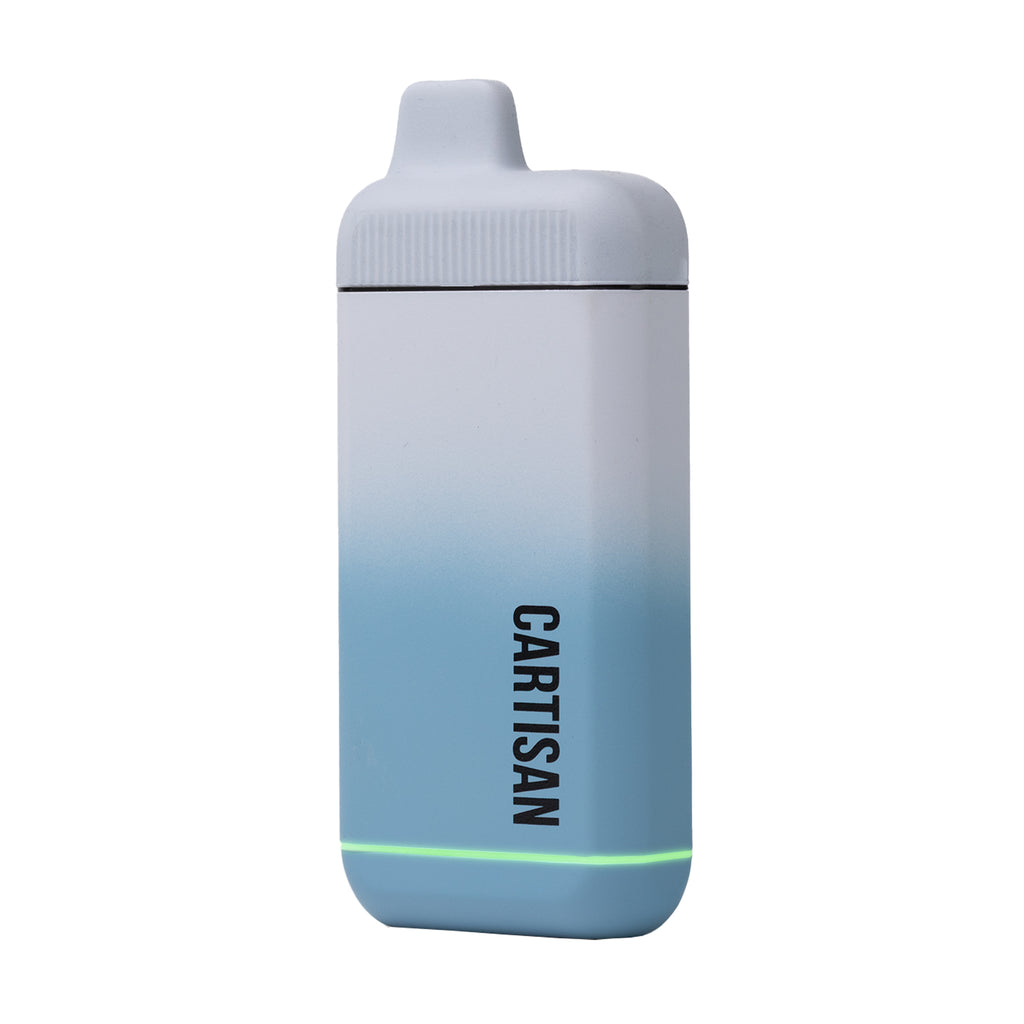 Adjustable voltage 510 battery with LED display and auto-draw