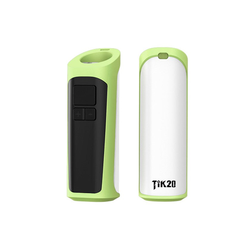 User-friendly interface of the DoTeCo Tik20 Battery Vaporizer for easy operation.