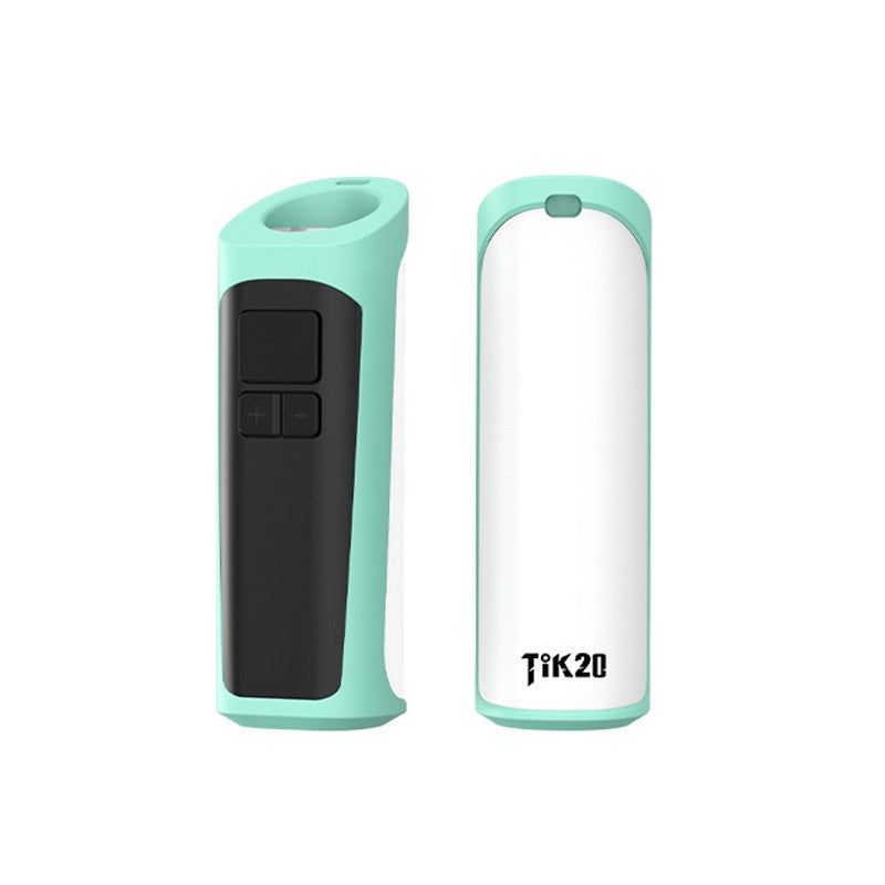 Versatile DoTeCo Tik20 vaporizer compatible with various 510 thread cartridges.