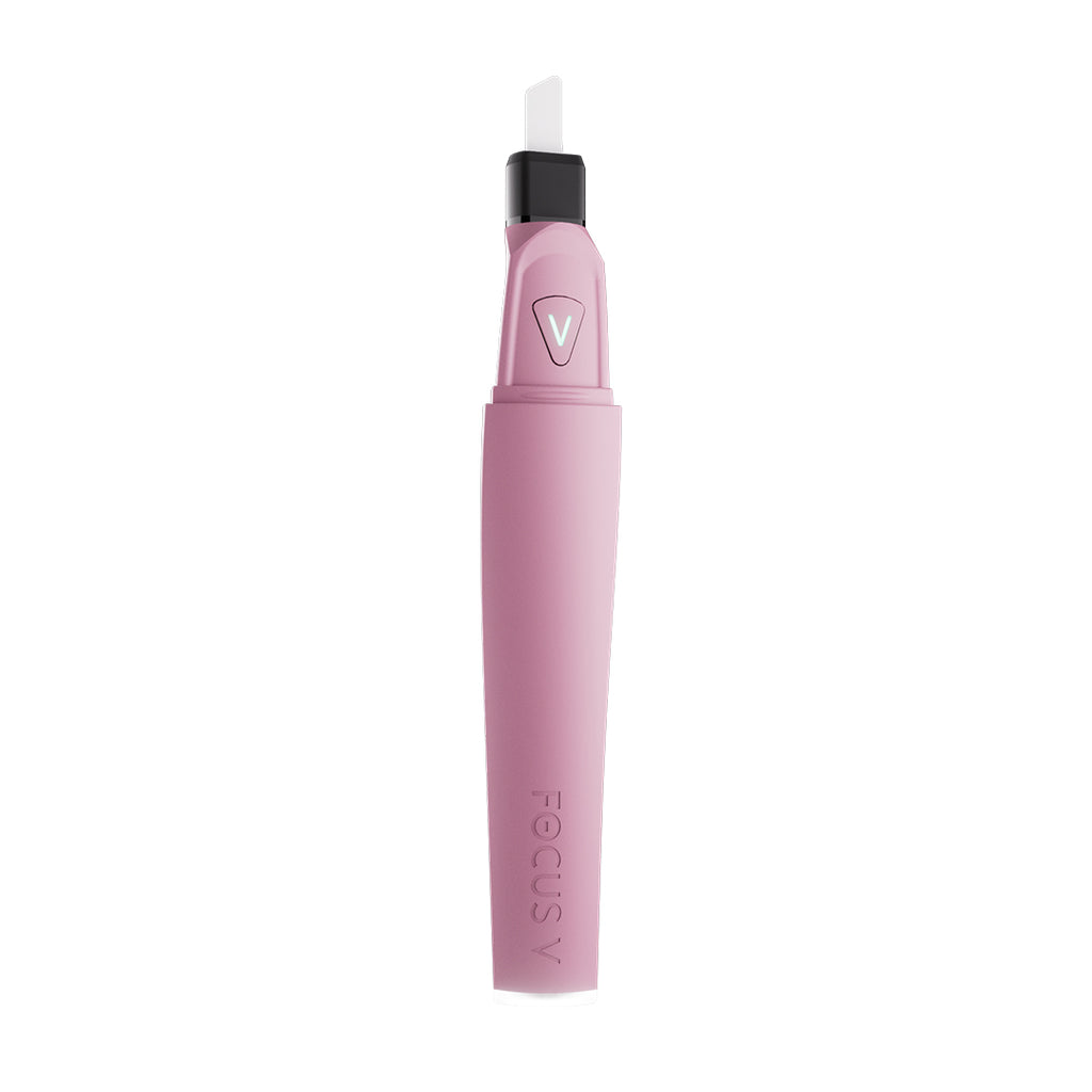 Handheld Focus V Saber dab tool designed for easy concentrate loading and precise heating control.