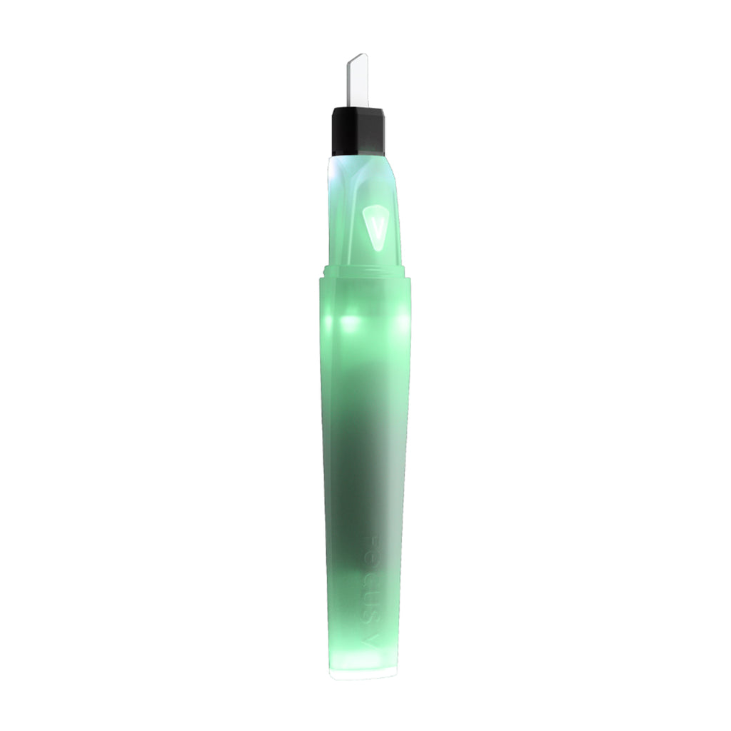 Focus V Saber rechargeable dab tool with ergonomic grip and powerful performance for wax use.