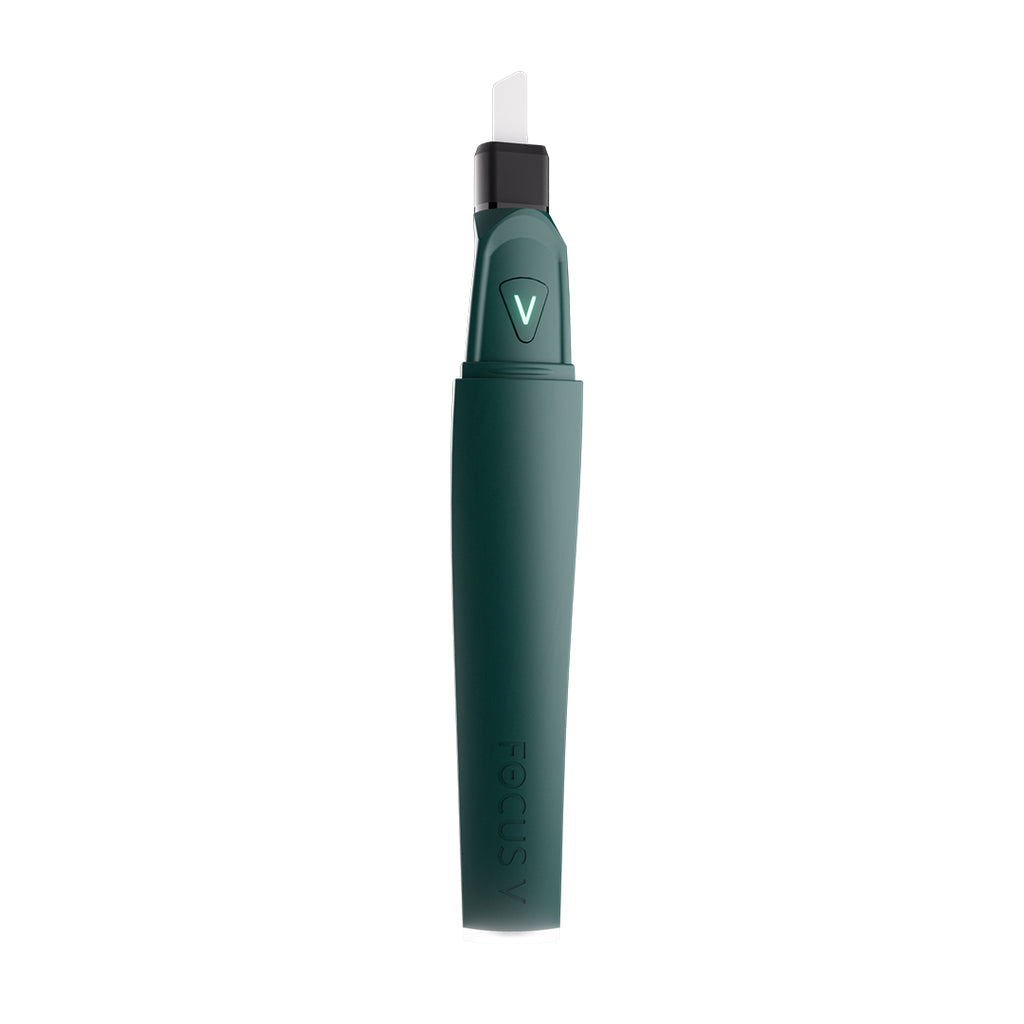 Mint Focus V Saber smart dab tool with LED spotlight for clear concentrate handling.