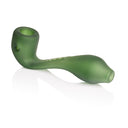 Stylish GRAV Sandblasted Classic Sherlock hand pipe, portable glass smoking pipe with deep bowl and clean-hitting design for flower.