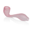 Premium GRAV Sandblasted Sherlock glass hand pipe with modern matte finish, compact design, and durable borosilicate glass.