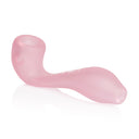 Stylish GRAV Mini Sherlock with soft-touch matte finish, compact 4-inch sandblasted glass pipe for smooth smoking experience.