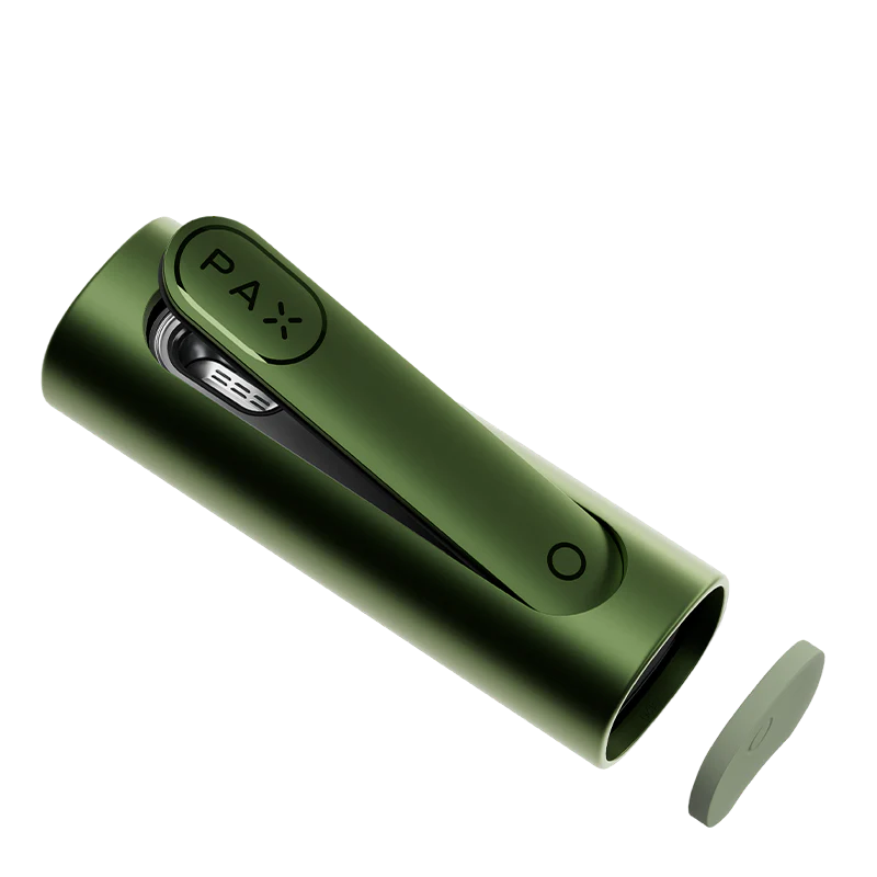 Easy-to-pack PAX Flow conduction and convection vaporizer with 0.3g oven.