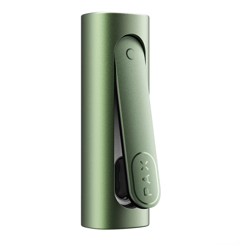 PAX Flow hybrid heating vaporizer for smooth, flavorful dry herb sessions.