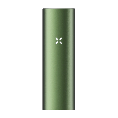 PAX Flow dry herb vaporizer with aluminum finish and curved edges for portable vaping.