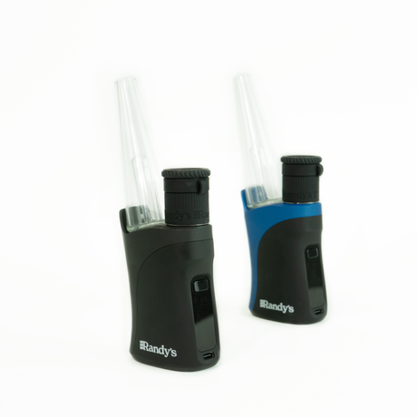 Randy’s Grip+ Plus portable e-rig vaporizer with bubbler attachment for concentrates