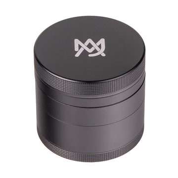 MJ Arsenal 4-piece aluminum herb grinder with 2.2 inch diameter for fine grinding at Vivant Online Vaporizer Shop.
