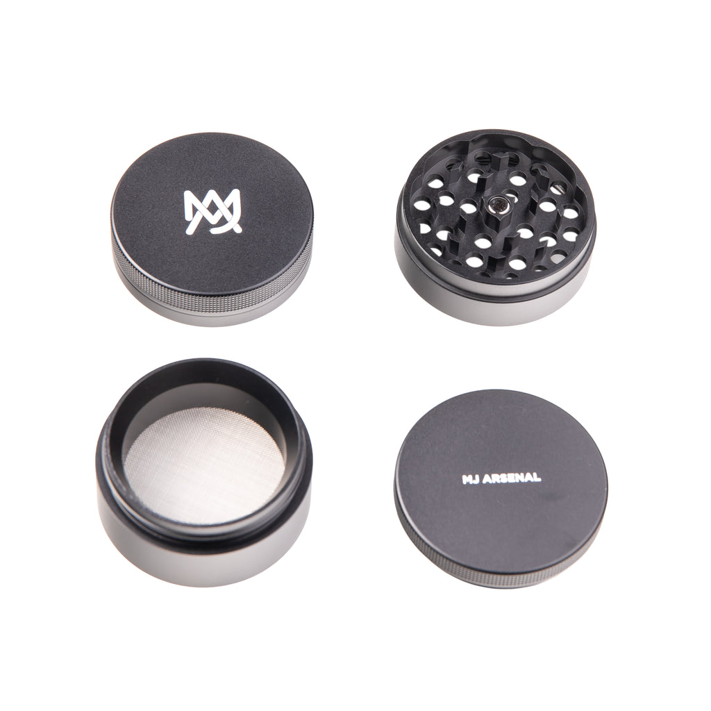 High-quality MJ Arsenal herb grinder for vaporizers, pipes, and rolling, available at Vivant Online Vaporizer Shop.