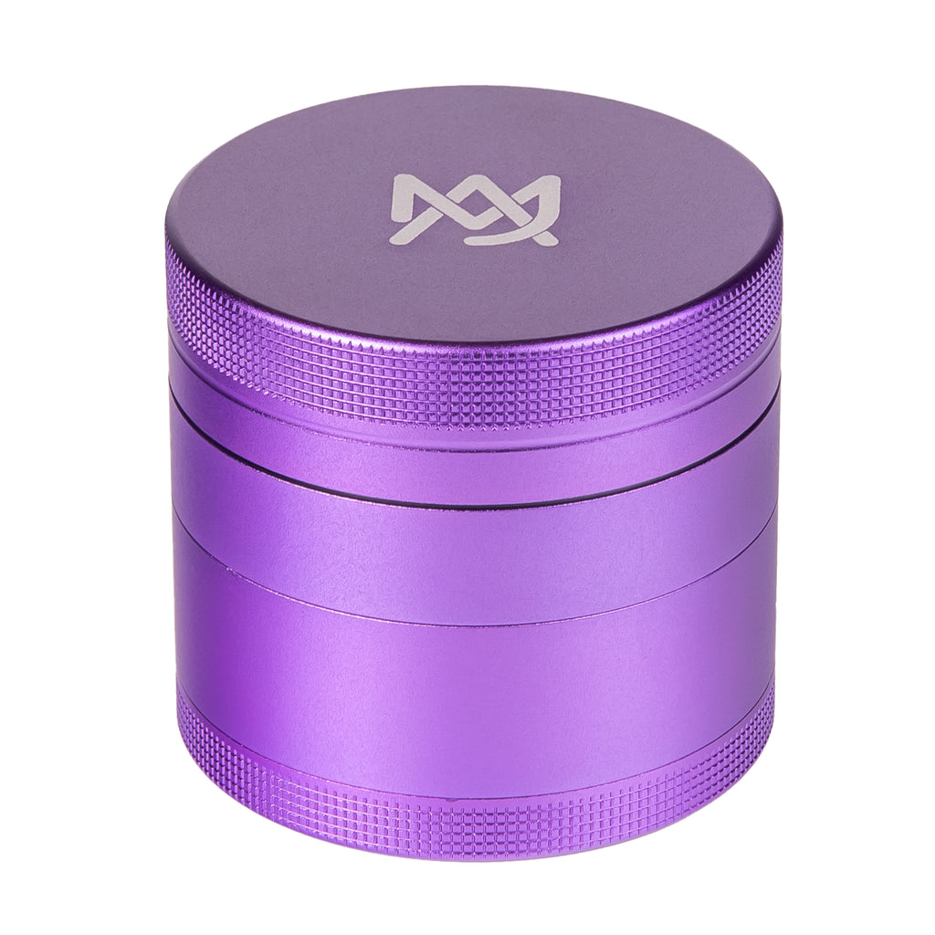 Portable 2.2 inch MJ Arsenal 4-piece grinder offering balance of capacity and compact design.
