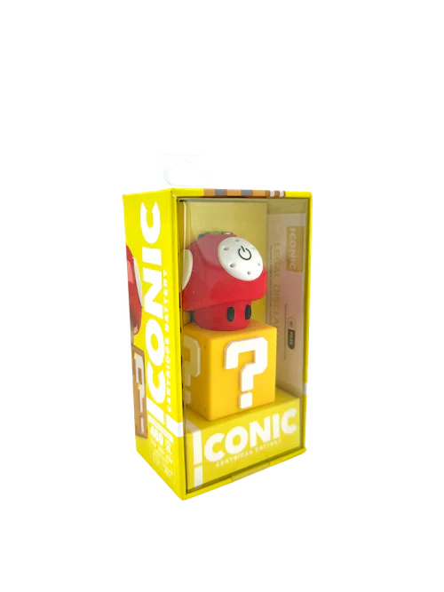 mario vape battery Iconic Custom Disposable Wholesale Vape caliburn a2 or g2 Flavor:Icy Zest : Lemon icedtea
