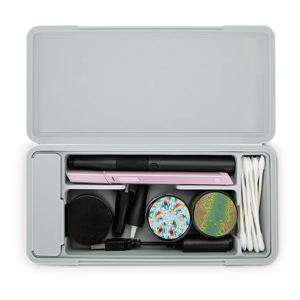  Durable smell-proof vape accessory case compatible with PuffCo Pivot and Hot Knife