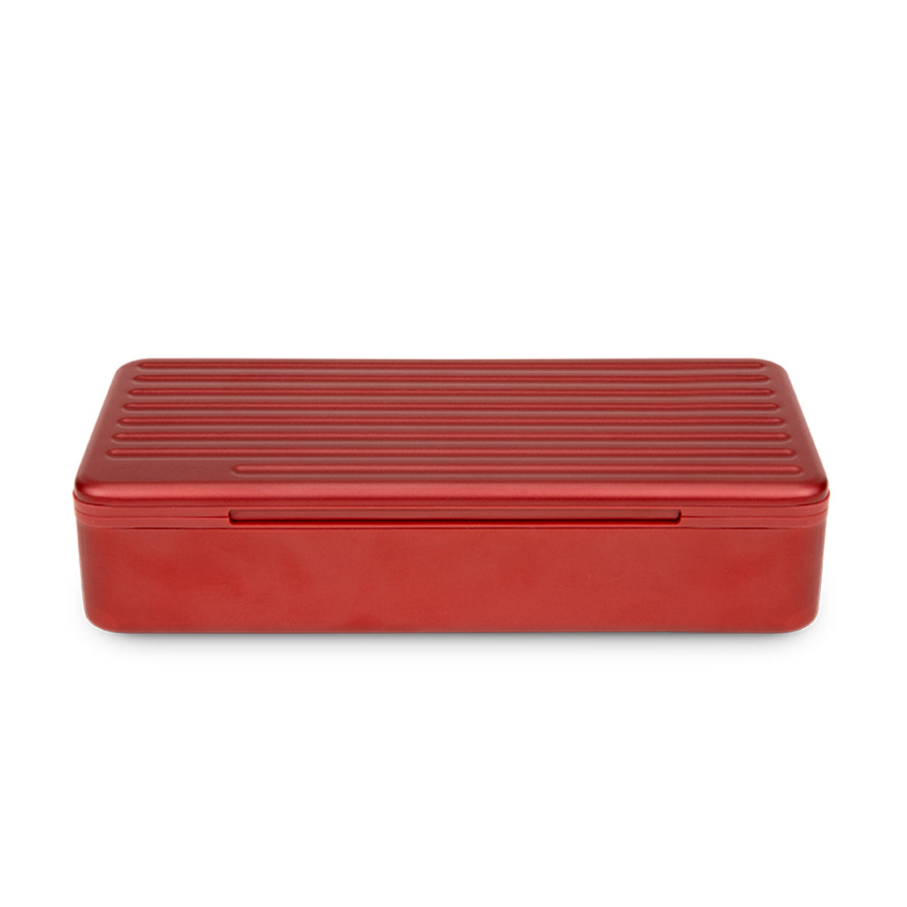 PuffCo Pivot travel case for concentrate jars, cotton swabs, and dab tools with magnetic closure