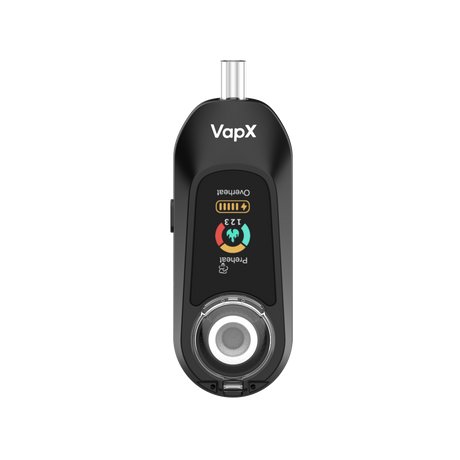 Portable Magic Bean ceramic vape device with 1000mAh battery and adjustable airflow control