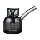 Elegant tabletop bubbler for cannabis or dry herb use with modern aesthetic