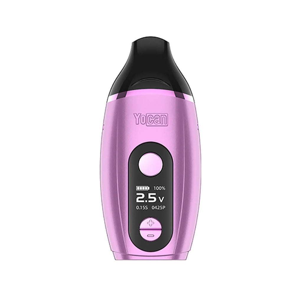 Portable wax vaporizer for medical and recreational concentrates – Yocan Iris 900mAh battery