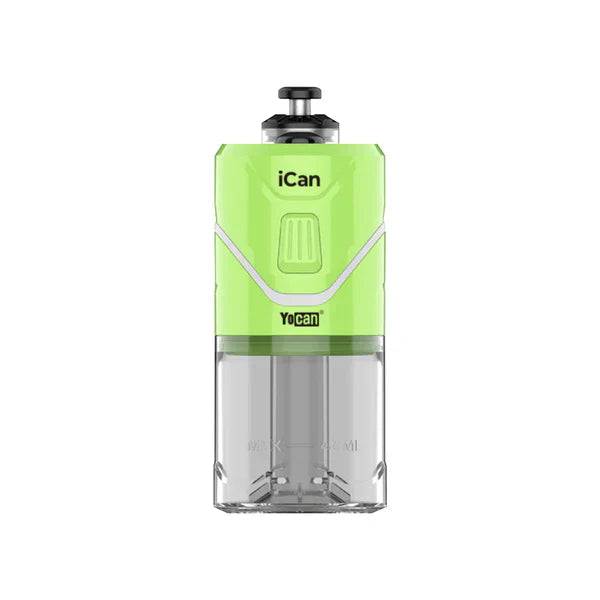 One-button operation on Yocan iCan e-Rig Green.