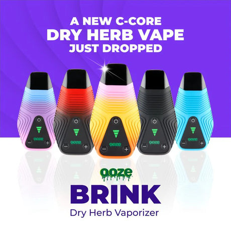 Ooze Brink Dry Herb Vaporizer - Nano-Glazed Ceramic Technology