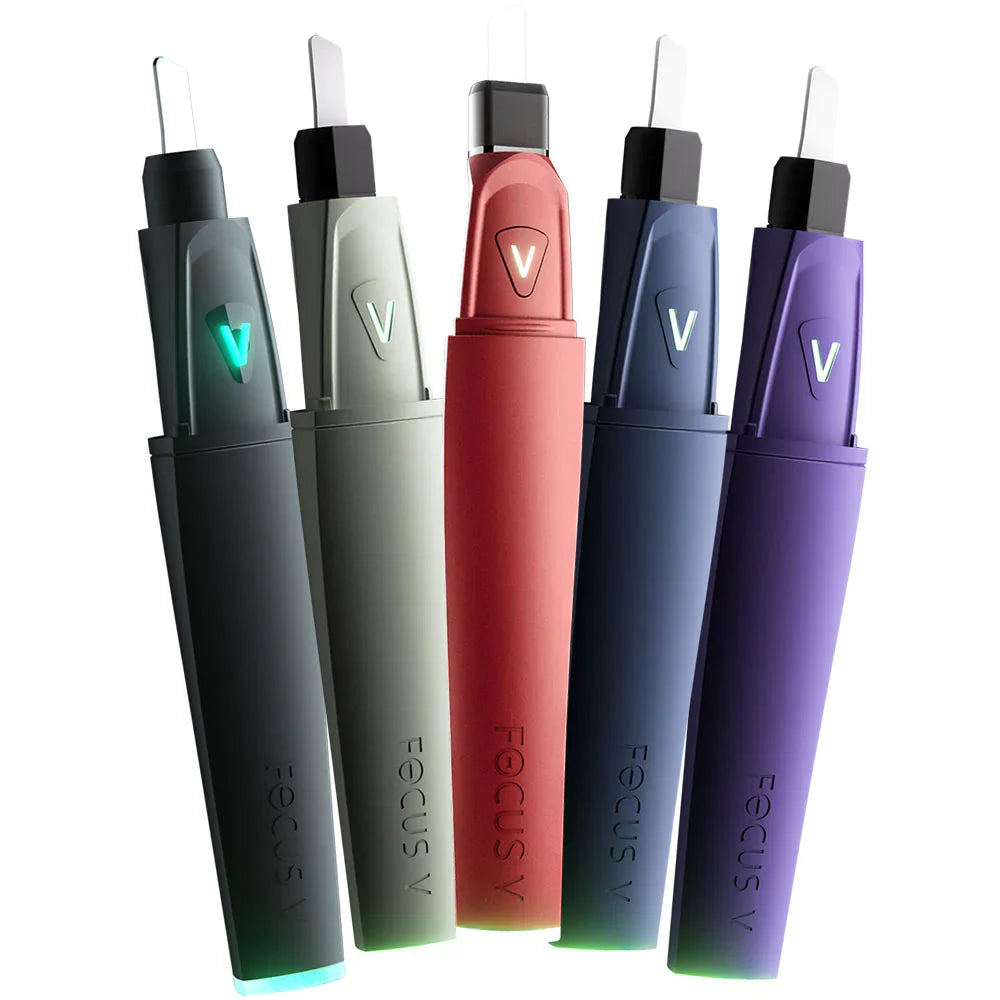 Focus V Saber electronic dab tool in mint green with ergonomic design available at Vivant Online Vaporizer Shop.