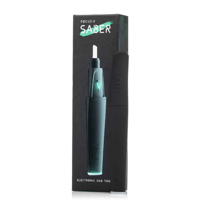 Compact Focus V Saber electronic dab tool with modern design and durable build.