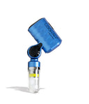 Compact Lookah Hammer electric dab nail attached to 14mm water pipe