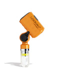 Lookah Hammer enail in auto mode delivering flavorful wax vapor from dab rig