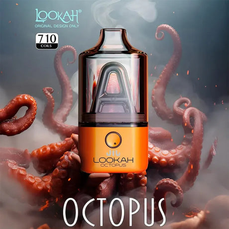 Lookah Octopus electric dab rig with quartz coil and USB-C charging – best portable e-rig for wax dabs