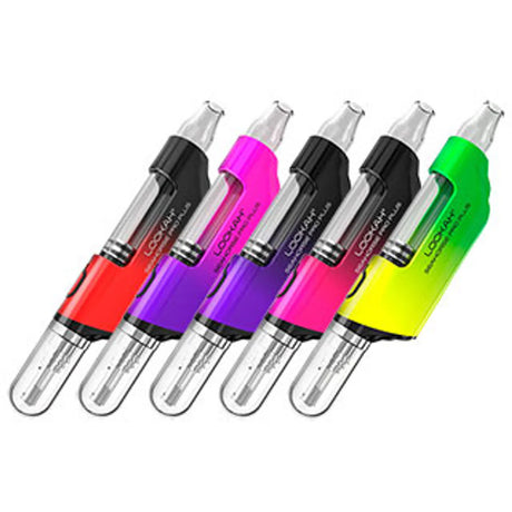 Lookah Seahorse Pro Plus Gradient dab pen in pink and black, perfect electronic nectar collector for wax at Vivant Online Vaporizer Shop