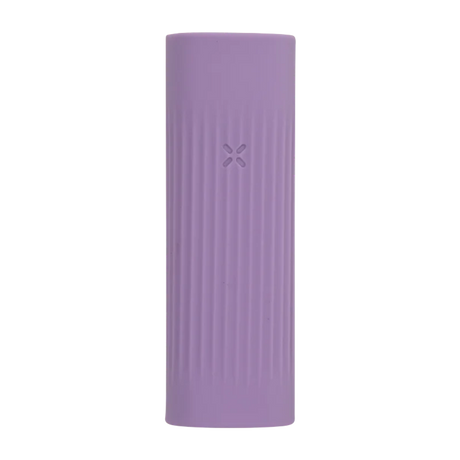 Silicone grip sleeve in lavender for PAX vaporizer.