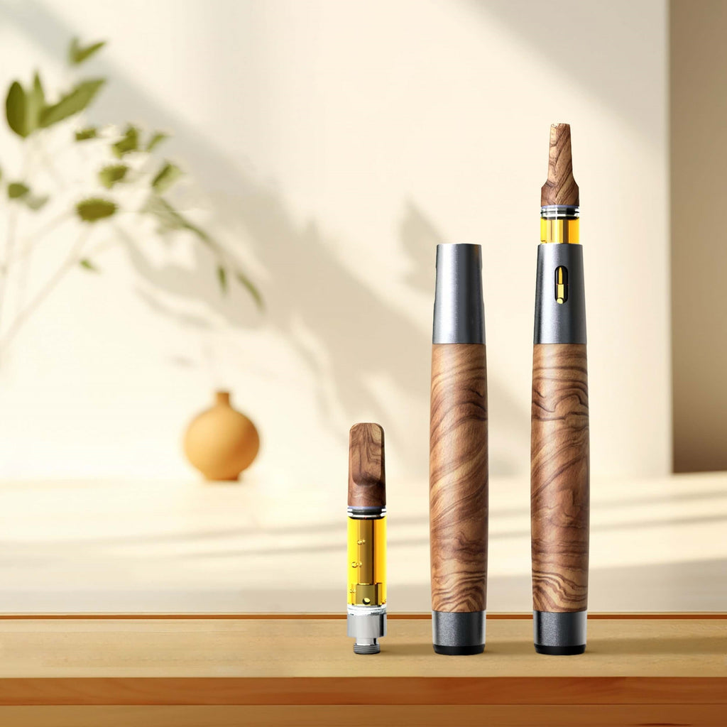 VIVANT Walnut Wood Vape Pen 510 Thread Battery ViVANT VIVANT Walnut Wood Vape Pen 510 Thread Battery ViVANT