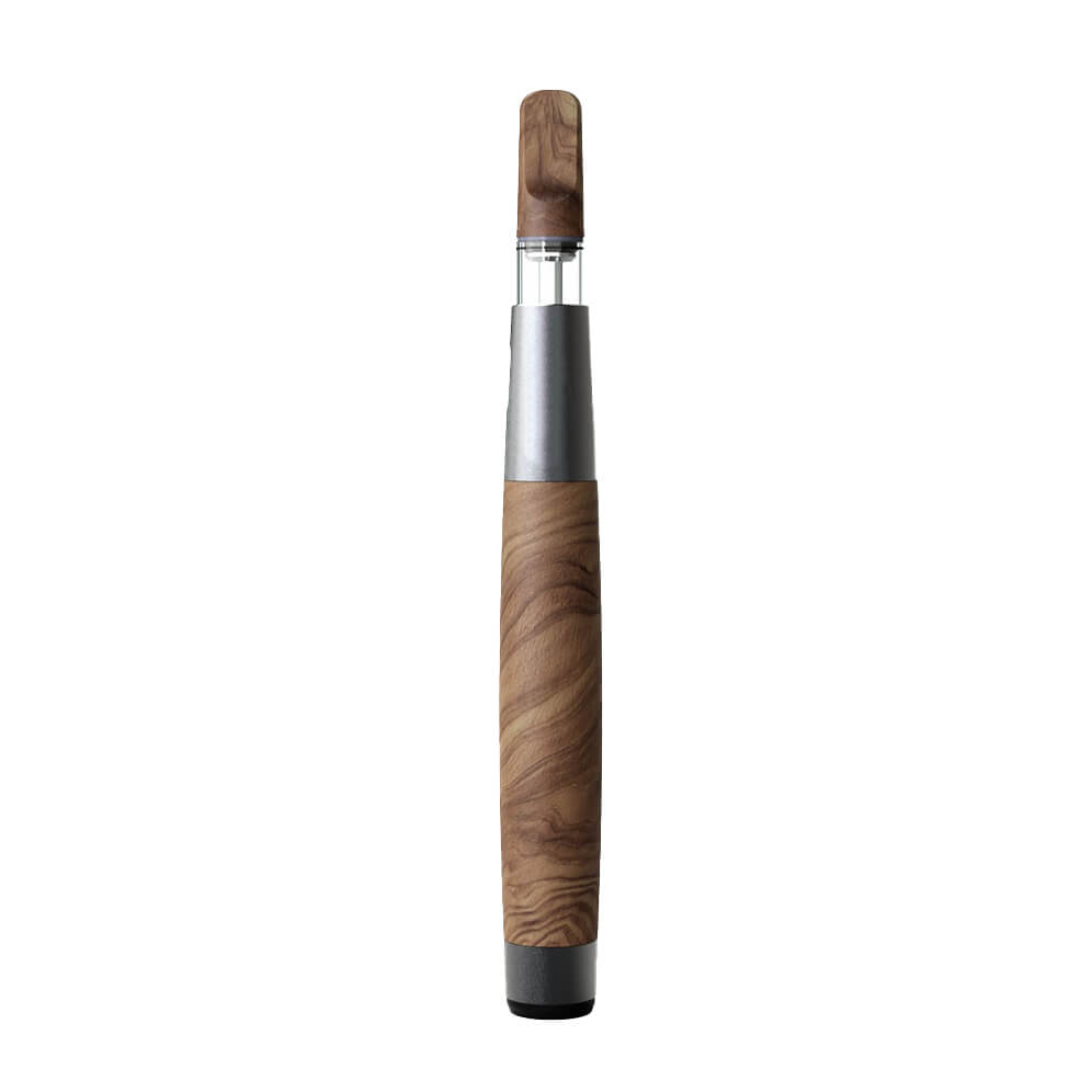 Genuine Walnut Wood Vape Pen Battery – Compatible with 510 Thread Cartridges, Vivant