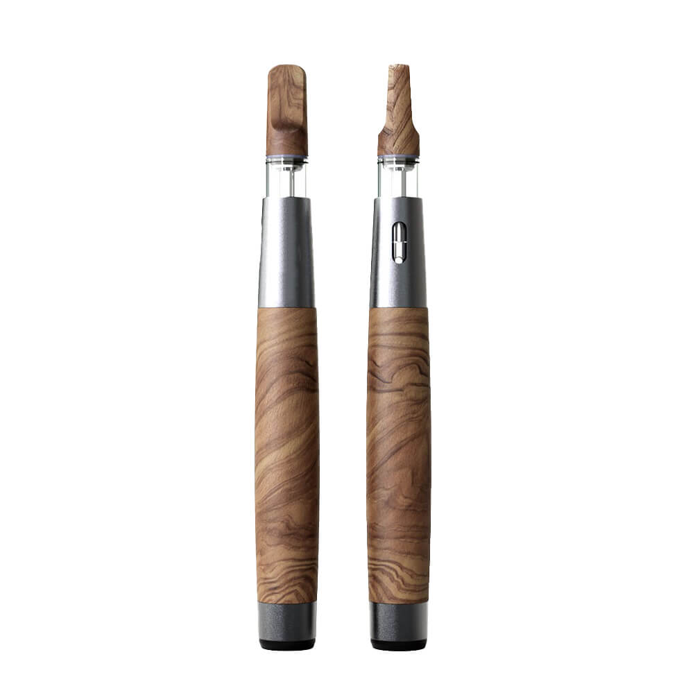 Elevate Your Vaping Experience with Walnut Wood 510 Thread Battery – Vivant Vaporizers