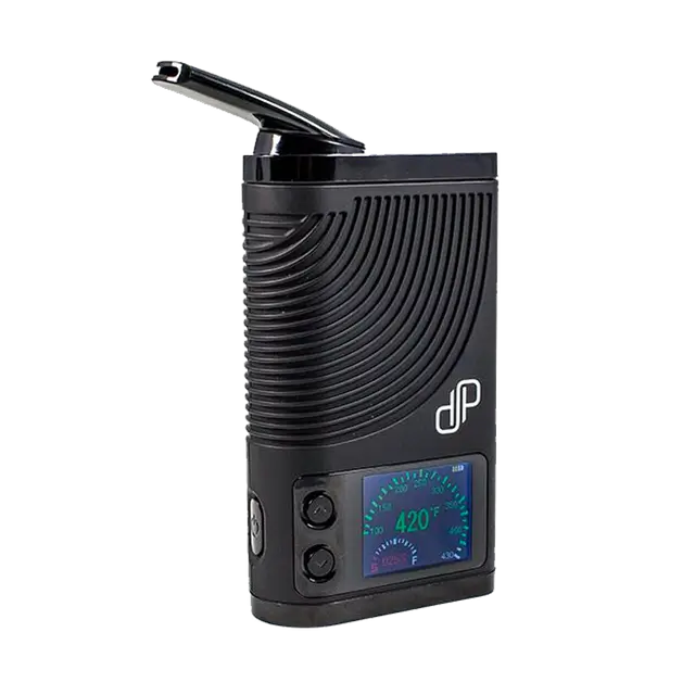Featuring precise temperature control, convection heating, and a 20-second heating time, the Boundless CFX is a top-performing vaporizer. Its durable plastic construction, dynamic digital display, and hidden swivel mouthpiece make it a convenient and reliable choice for portable vaping in vivant online vaporizer store.