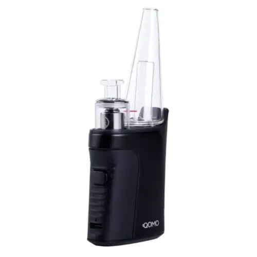 The X-MAX Qomo Micro E-Rig: compact, portable and efficient. Featuring three temperature settings and an LED light indicator for ease of use in vivant online vaporizer store.