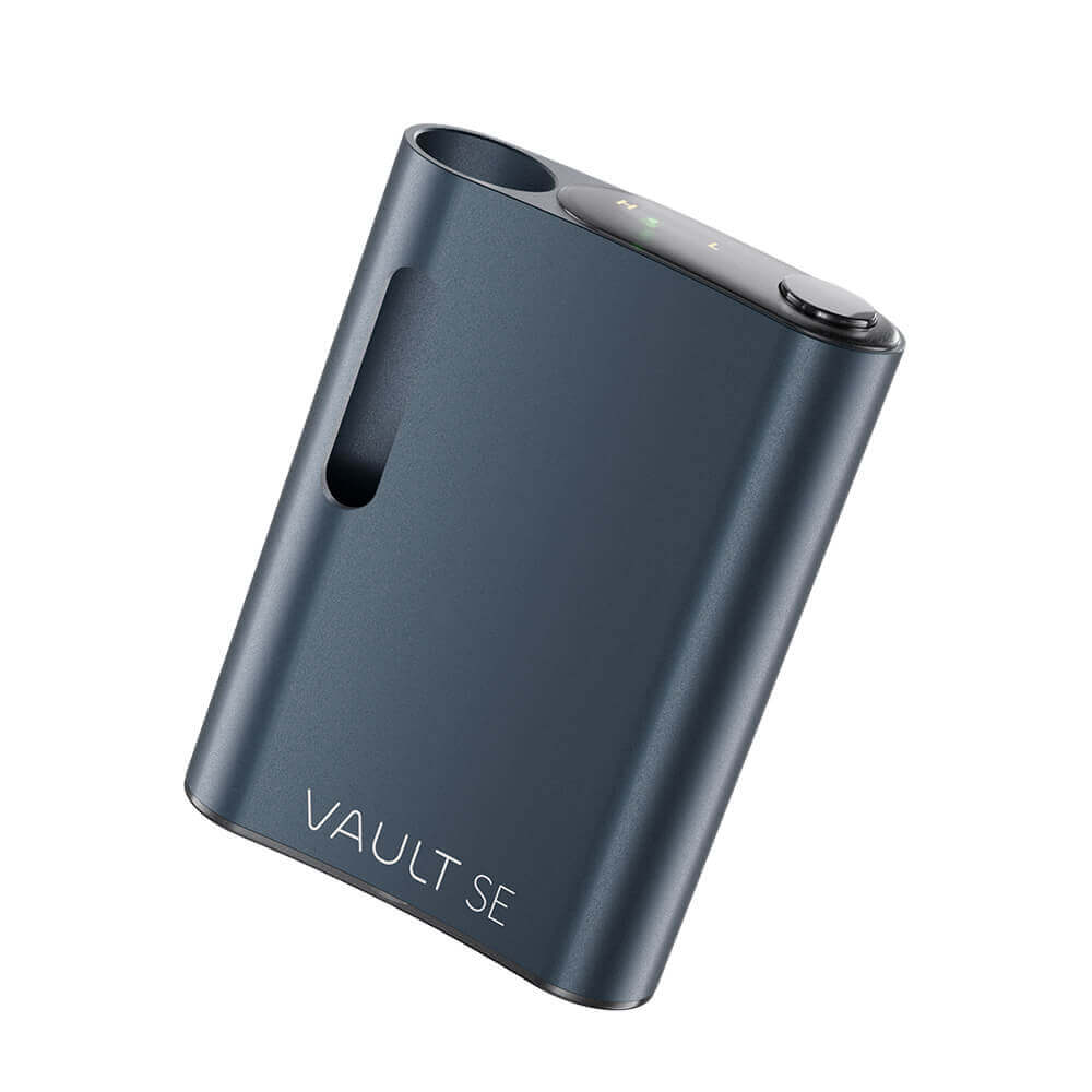vivant vault se blue- special edition of 510 thread flask battery with visual oil window