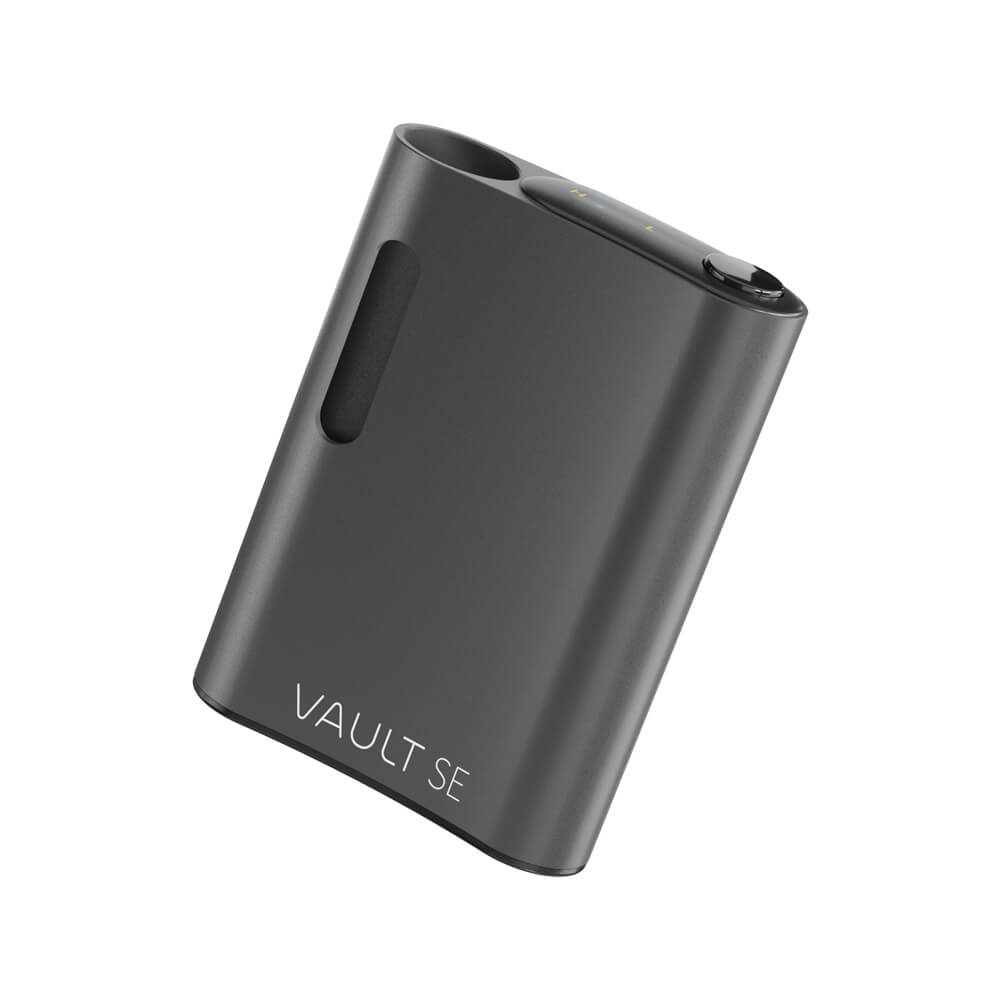 vivant vault se black- 2 power level setting in 510 battery