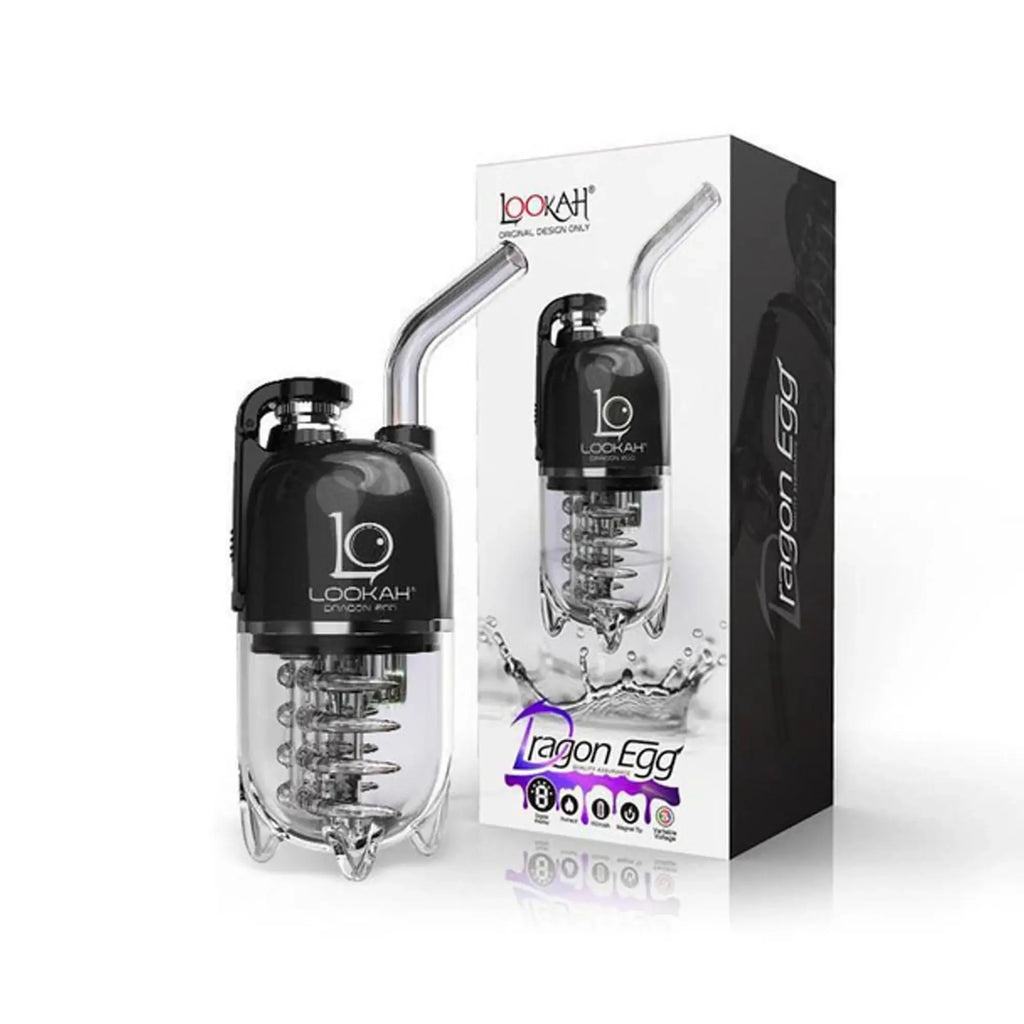The Lookah Dragon Egg is a uniquely designed dab rig with a spherical shape and dragon-like features in vivant online vaporizer store.